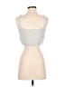 Uniqlo 100% Polyester Silver Tube Top Size S - photo 2