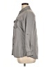 Molly & Isadora Gray Long Sleeve Button-Down Shirt Size 0X - photo 5