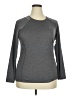 Active by Old Navy Gray Long Sleeve T-Shirt Size XL - photo 1