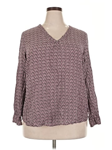 DressBarn Long Sleeve Blouse (view 1)