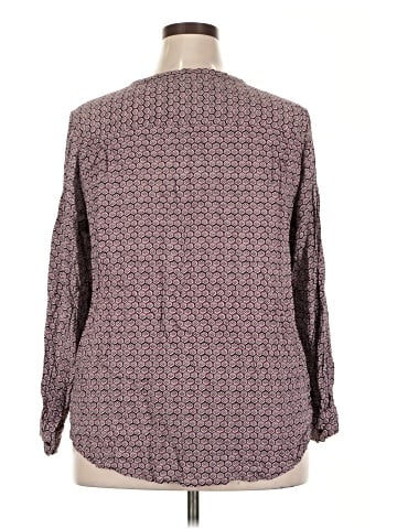 DressBarn Long Sleeve Blouse (view 2)