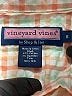 Vineyard Vines Tweed Orange Long Sleeve Button-Down Shirt Size 8 - photo 7
