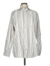 ETRO Stripes Silver Long Sleeve Button-Down Shirt Size EU (IT) 42 / US 6 - photo 1