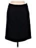 MICHAEL Michael Kors Solid Black Casual Skirt Size 12 (petite) - photo 2