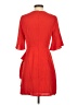 The Impeccable Pig 100% Polyester Red Cocktail Dress Size S - photo 2