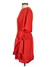 The Impeccable Pig 100% Polyester Red Cocktail Dress Size S - photo 5