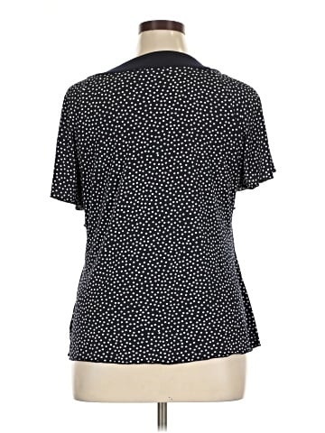 Christopher & Banks Short Sleeve Blouse (view 2)
