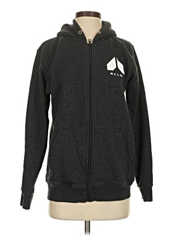 Alloy Zip Up Hoodie (view 1)