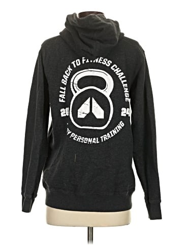 Alloy Zip Up Hoodie (view 2)