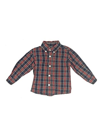 J. Khaki Long Sleeve Button-Down Shirt (view 1)