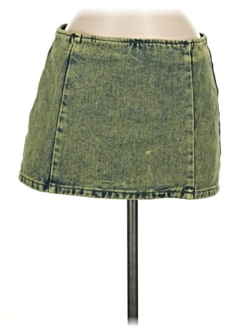 PrettyLittleThing Denim Skirt (view 1)