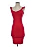 Forever 21 Solid Red Cocktail Dress Size S - photo 1