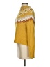 American Eagle Outfitters Chevron-herringbone Yellow Pullover Sweater Size XS - photo 5