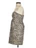 Volcom Animal Print Tan Cocktail Dress Size S - photo 5
