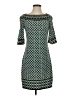 Max Studio Argyle Teal Casual Dress Size S - photo 1