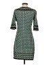 Max Studio Argyle Teal Casual Dress Size S - photo 2