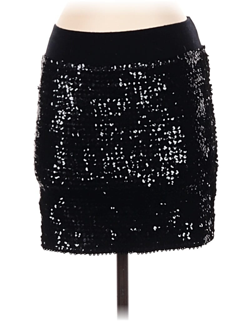 Pre-owned Lily White Casual Skirt In Black