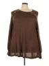 Heather B Brown Pullover Sweater Size 3X - photo 1