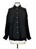 Zara Black 3/4 Sleeve Button-Down Shirt Size S - photo 1