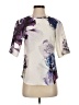RW&CO 100% Polyester Ivory Short Sleeve Blouse Size XS - photo 1