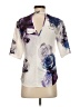 RW&CO 100% Polyester Ivory Short Sleeve Blouse Size XS - photo 2
