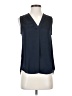 Vince Camuto 100% Polyester Blue Sleeveless Blouse Size XS - photo 1