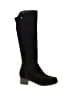 Valdini Black Boots Size 7 1/2 - photo 1