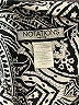 Notations Paisley Black Long Sleeve Blouse Size L - photo 7