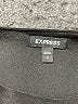 Express 100% Polyester Black Long Sleeve Top Size M - photo 7