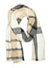 Old Navy 100% Polyester Plaid Ivory Tan Scarf One size - photo 1