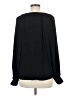Express 100% Polyester Black Long Sleeve Blouse Size M - photo 2