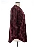 Cato Burgundy 3/4 Sleeve Blouse Size XL - photo 4