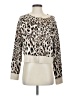 A New Day Animal Print Ivory Pullover Sweater Size S - photo 1