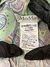 Max Mara Paisley Green 3/4 Sleeve Button-Down Shirt Size 4 - photo 7