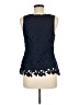 Saint Tropez West 100% Polyester Blue Sleeveless Blouse Size M - photo 2