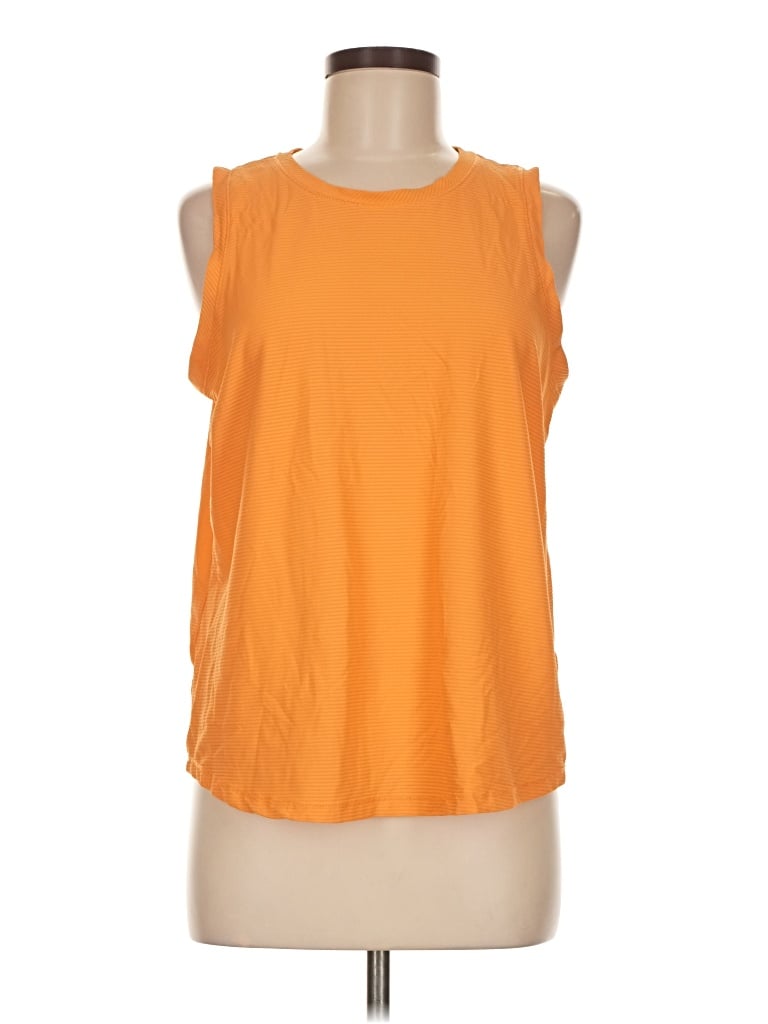 Pre-owned Maurices Sleeveless T-shirt In Orange