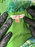 Luxxel 100% Polyester Tropical Green Shorts Size M - photo 3