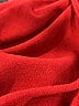 Unbranded Solid Burgundy Cocktail Dress Size L - photo 7