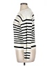 Love By Design Stripes Ivory Turtleneck Sweater Size XL - photo 5