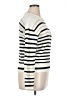 Love By Design Stripes Ivory Turtleneck Sweater Size XL - photo 4