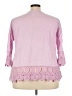Unbranded Pink 3/4 Sleeve Blouse Size 5X - photo 2