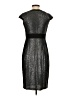 Jax Metallic Black Cocktail Dress Size 4 - photo 2