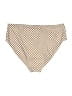 Unbranded Checkered-gingham Ivory Swimsuit Bottoms Size L - photo 2