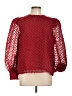 HYACINTH HOUSE 100% Polyester Red Long Sleeve Blouse Size L - photo 1