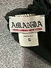 Amanda Black 3/4 Sleeve Top Size S - photo 7