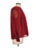 HYACINTH HOUSE 100% Polyester Red Long Sleeve Blouse Size L - photo 4