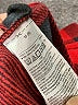 Old Navy 100% Polyester Checkered-gingham Red Pullover Sweater Size 8 - photo 4
