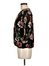 Ember Floral Black 3/4 Sleeve Blouse Size M - photo 5