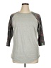 Lularoe Gray 3/4 Sleeve Top Size XL - photo 1