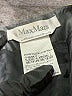 Max Mara 100% Cupro Solid Black Formal Skirt Size 16 - photo 3